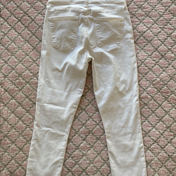 Citizens of Humanity high rise white skinny jeans ankle length sz 27 - Picture 4 of 5
